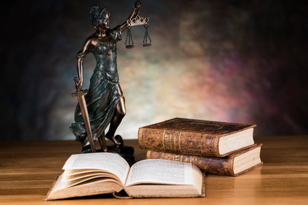 Scales of Justice and Law concept