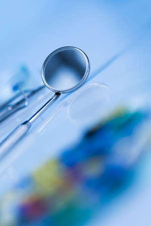 Stomatology equipment for dental careの写真素材