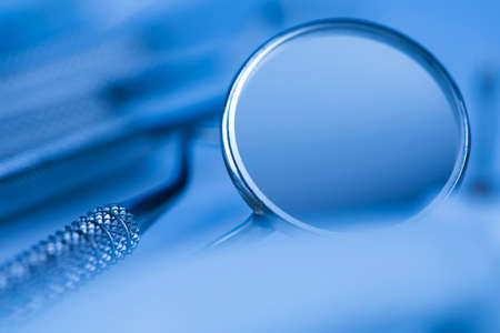 Close-up Dental Instrumentsの写真素材