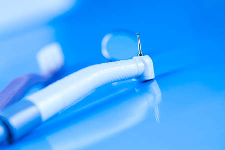 Dental medicine, set equipment toolsの写真素材