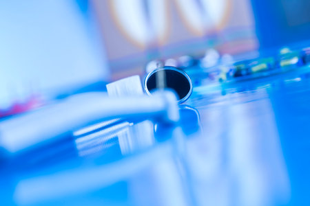 Health, Stomatology equipment, dentistry conceptの写真素材