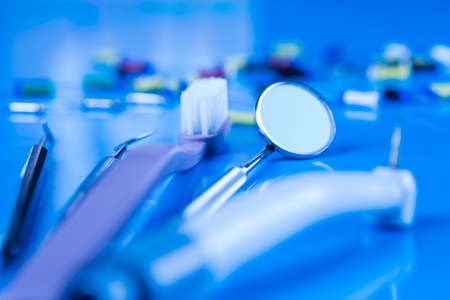 Health, Stomatology equipment, dentistry conceptの写真素材