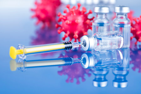 Pandemic medical health risk concept, corona virusの写真素材