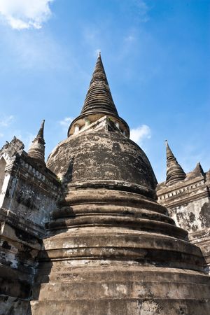 Historic Town of Ayutthaya  1 It a Public Domain in Thailandの写真素材