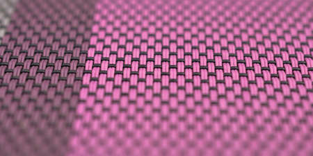 The colorful table-cloth with regular pattern and differently wide colorful stripes.の写真素材