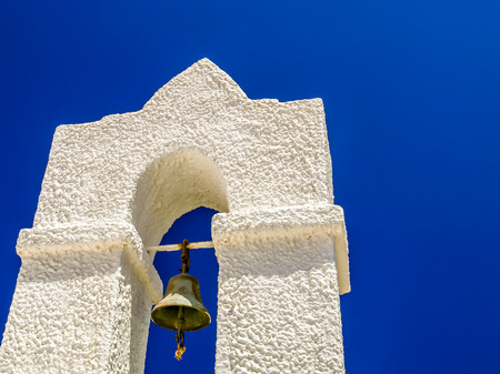 view of an old church in creteの写真素材