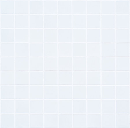 White ceramic tile with 81 squares in square form