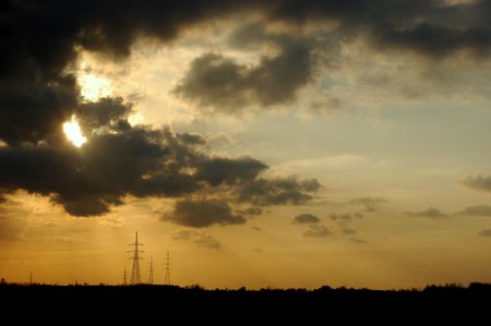 Power Linesの写真素材