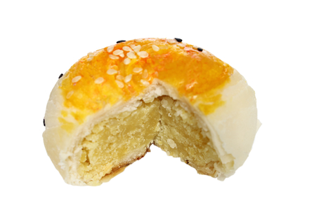 Chinese pastries or moon cakeの写真素材