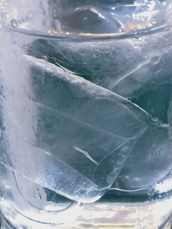 Ice fresh abstract background textureの写真素材