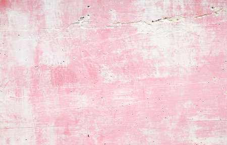 cracked red polished cement floorの写真素材