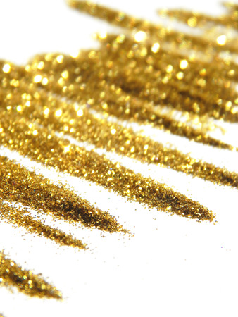 Textured background with golden glitter. Photographic filters were used, nostalgic colorsの写真素材