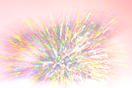 Beautiful defocused festive background. Wallpaper, holiday design, blurred motion.の写真素材