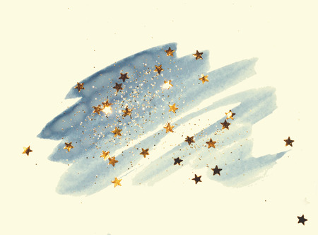 Red watercolor colors.の写真素材