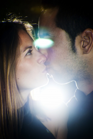 Young couple in love の写真素材