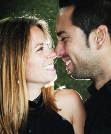 Young couple in love の写真素材