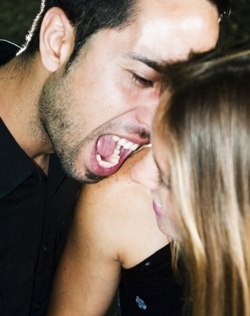 Young couple in love の写真素材