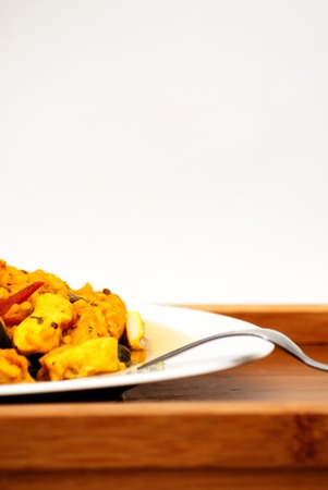 Dish of chicken with rice typical of the Mediterranean dietの写真素材