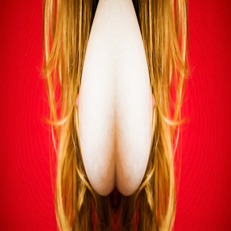 Abstract fantasy about the body of a   womanの写真素材