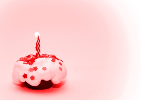 Cupcake birthday or Christmas partyの写真素材