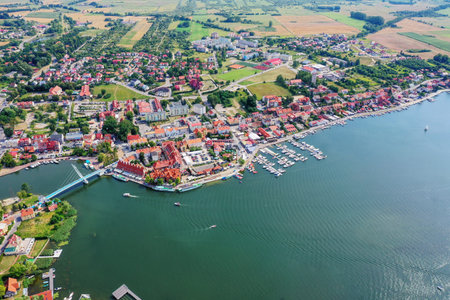 Miko?ajki - the city of Mazury in north-eastern Poland