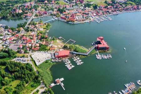 Miko?ajki - the city of Mazury in north-eastern Poland