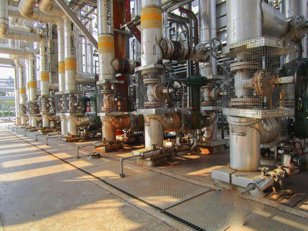 oil refinery