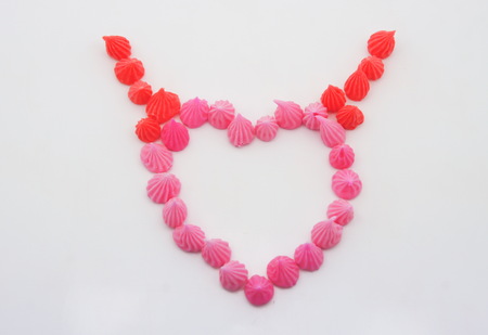 Colorful Aalaw candy, Thai dessert,の写真素材