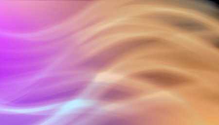 abstract background with smooth lines in pink and purple colors, digitally generated imageの素材