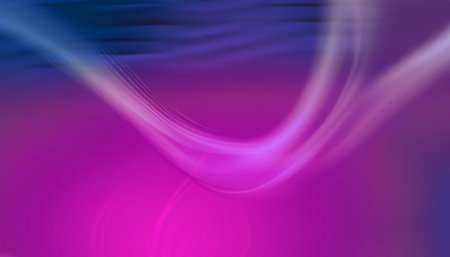 abstract background with smooth lines in purple and pink colors, digitally generated imageの素材