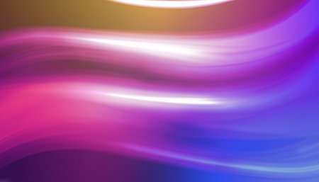 abstract background with smooth lines in purple, blue and pink colorsの素材