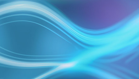 abstract background with smooth lines in blue and purple colors, digitally createdの素材