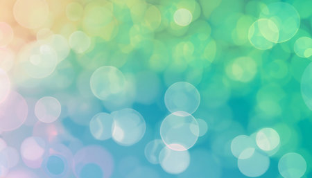 abstract background bokeh circles for Christmas and New Year backgroundの素材