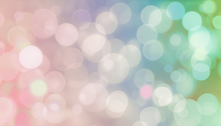 Abstract background with bokeh defocused lights. Colorful background.の素材