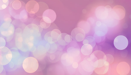 Abstract circular bokeh background. Soft light defocused spots.の素材