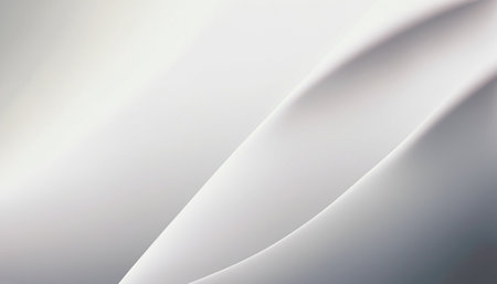 abstract white background with smooth lines in it. 3d renderingの素材