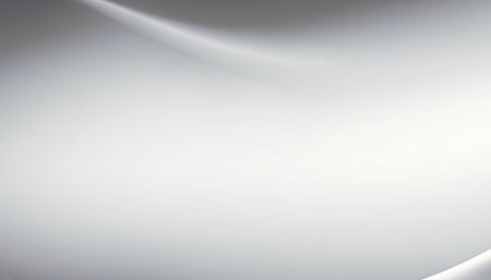 Abstract white background with some smooth lines in it (3d render)の素材