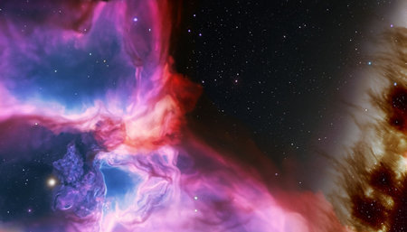 Planets, stars and galaxies in outer space showing the beauty of space exploration.の素材