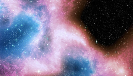 Planets, stars and galaxies in outer space showing the beauty of space exploration.の素材