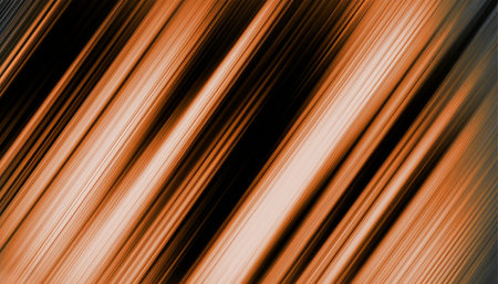 abstract orange background texture with some diagonal stripes and spots in itの素材