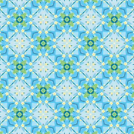 Seamless background pattern. Decorative geometric pattern. Vector illustration.の写真素材