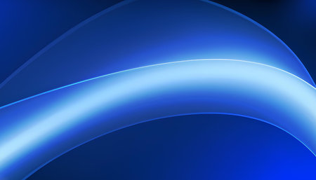 abstract blue background with some smooth lines in it (see more in my portfolio)の素材