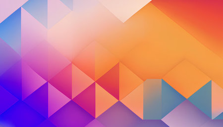 Abstract colorful geometric background. Vector illustration for your graphic design, banner or poster.の素材
