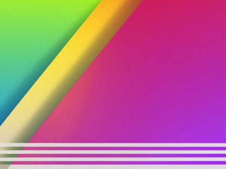 Colorful abstract background with stripes. Vector illustration for your design.の素材