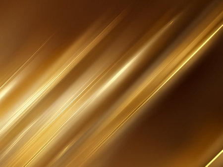 abstract golden background with some smooth lines in it (see portfolio for more in this series)の素材