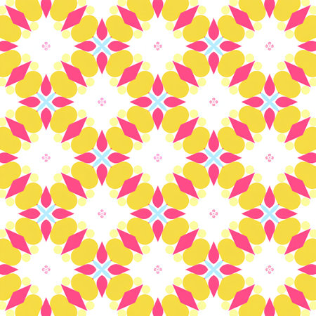 Seamless background pattern with a variety of multicolored lines.の写真素材