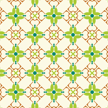 Seamless background pattern. Abstract geometric pattern. Vector Illustration.の写真素材