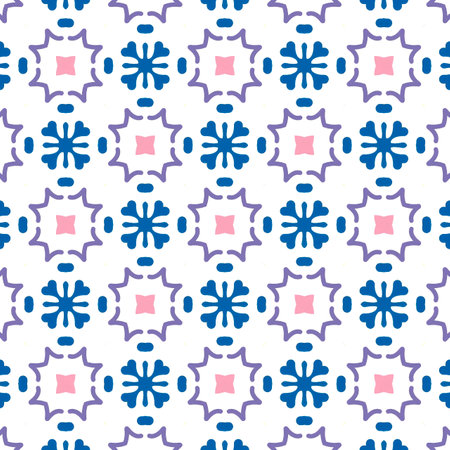 Seamless background pattern with a variety of multicolored lines.の写真素材