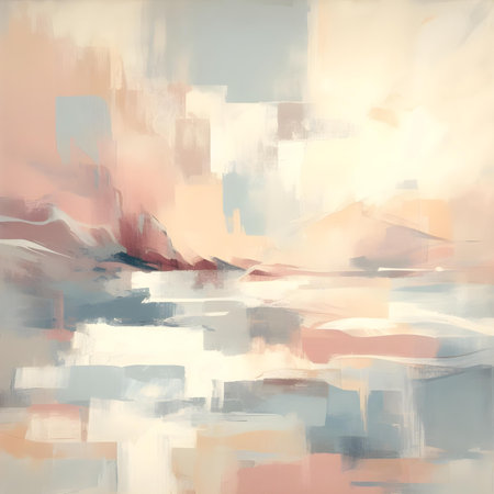 Abstract watercolor background. Digital painting on canvas. Modern art.の素材