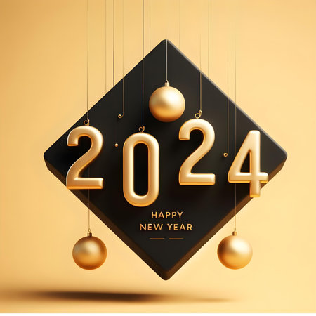 Happy New Year 2014, Merry Christmas and Happy New Year. Vector illustrationの素材